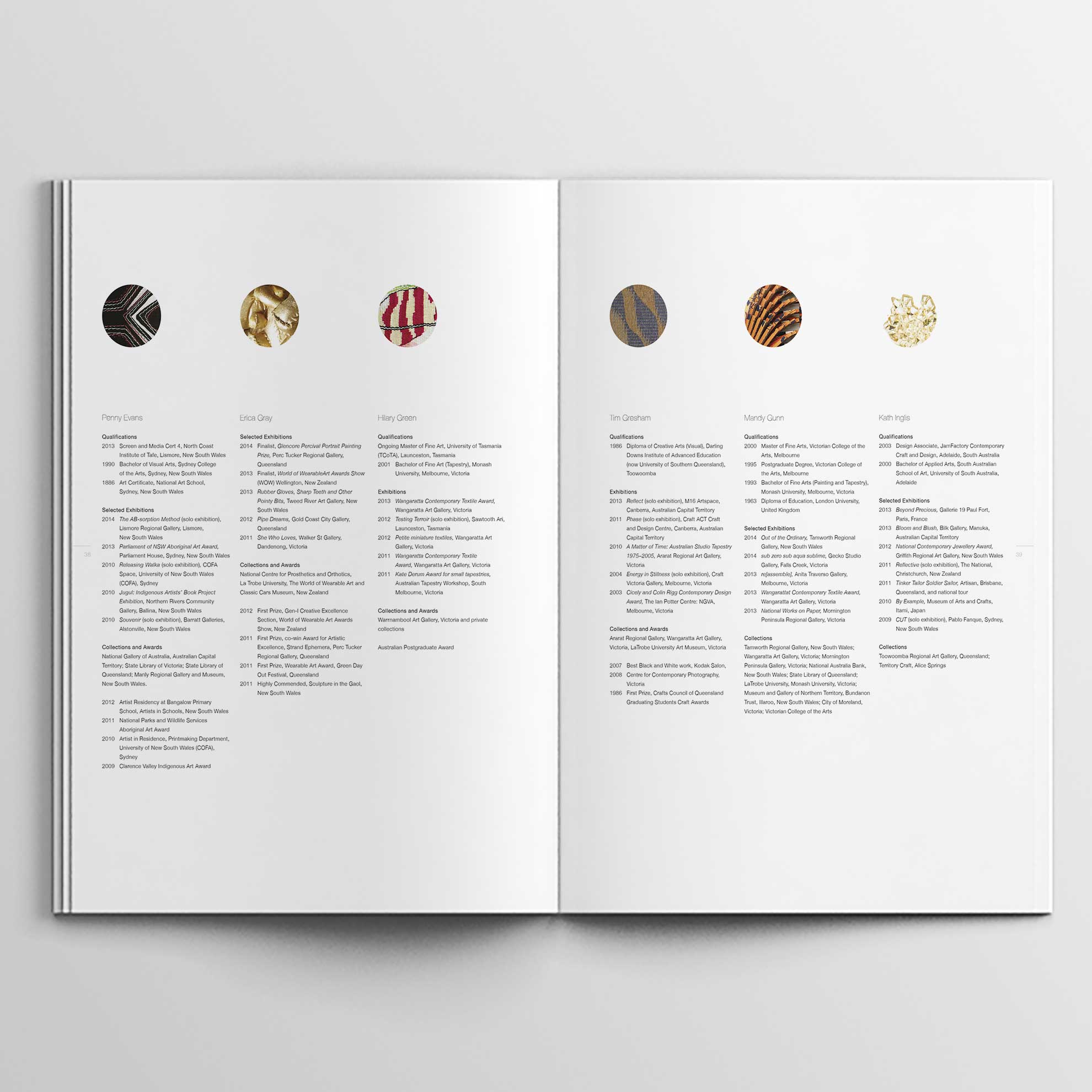 catalogue pages
